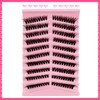 Eyelash Extensions Set, 200 Pieces, Fluffy Artificial Eyelash Clusters, Lashes