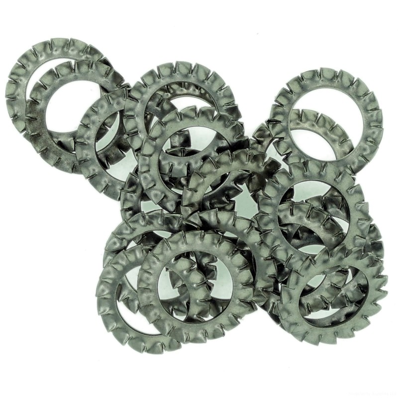 M20 (20mm) Shakeproof Washer (External Serrated) - Stainless Steel (A2)