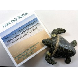Leave Only Bubbles Collectible Set of sea Turtle Models