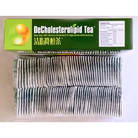 Shigu Mountain DeCholesterolipid Tea 100 tea bags Herbal Green Tea, Healthy Lifestyle, Manages Cholesterol and Triglycerides