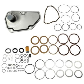 GELUOXI JF015E RE0F11A CVT Transmission Master Rebuild Kit Filter Clutch Disc Replacement for Nissan Almera NV200 Note Versa Chevy Spark