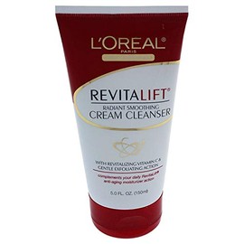 L'Oreal Dermo-Expertise RevitaLift Radiant Smoothing Cream Cleanser 5 oz (Pack of 7)