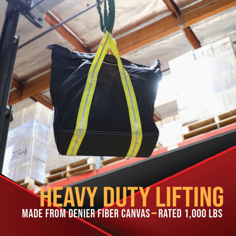Boxer Industrial Lifting Canvas Tool Bag 1,000 LBS, 24" x