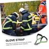 STOBAZA 2Pcs Firefighter Glove Straps with Hook Fixing Straps for