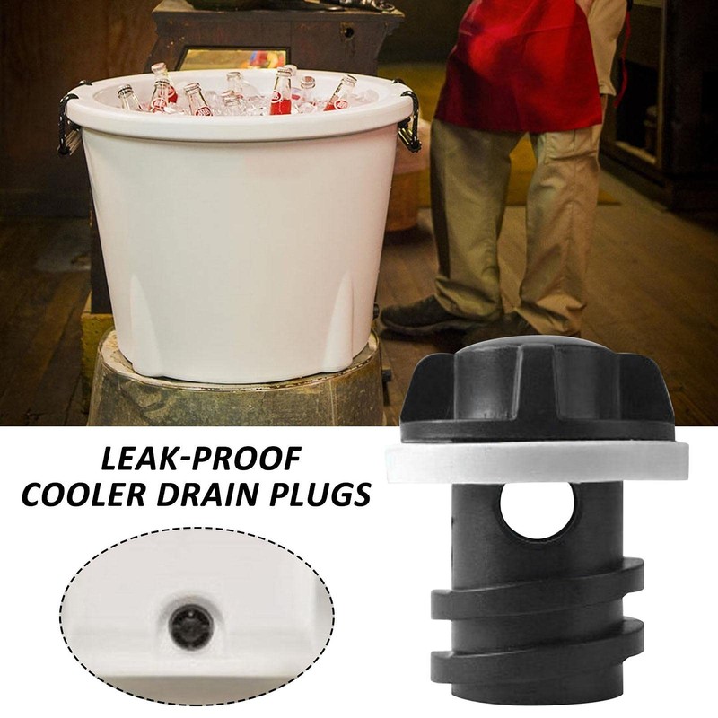 Longlasting Cooler Drain Plugs Replacement, Ergonomically Improved Cooler Replacement Cooler