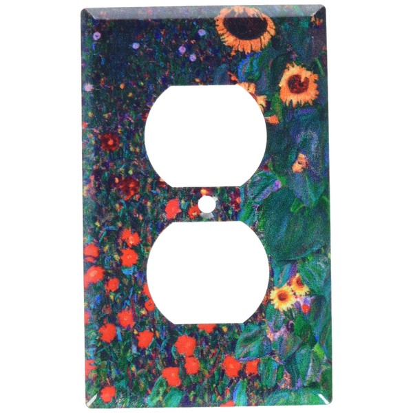Art Plates - Klimt: Sunflowers Switch Plate - Outlet Cover