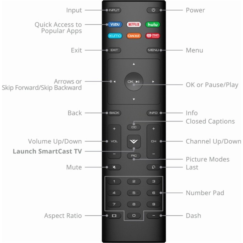 VIZIO D-Series™ 24” Class (23.80" Diag.) Smart TV