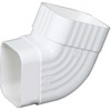 Amerimax Home Products Gutter Elbow VNYL WHT B