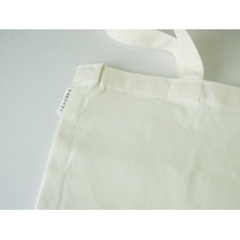 Varsany Large Beautiful Luxury White Cotton Bag with Rhinestones, Wedding Gift Bride To Be