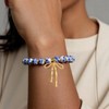 Naturepernulo Beads Bow Charm Bracelets for Women Qinghua Porcelain Beaded