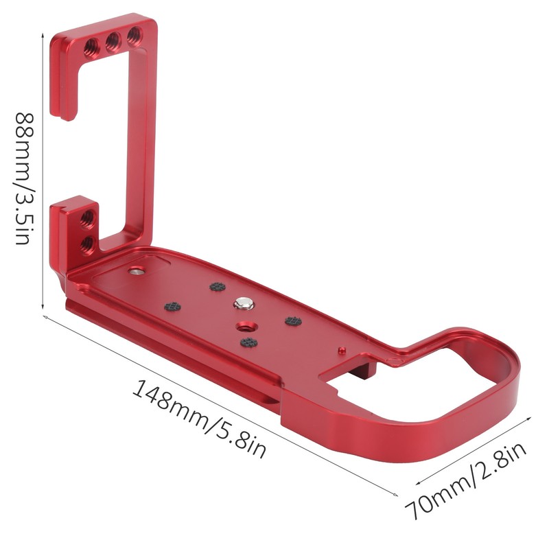 Aluminum Alloy Quick Release L Type Vertical Plate for Canon