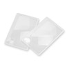 Carson 2.5x Power Credit Card Size Magnifiers (WM-01) with 6x