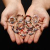 Natural Stone Ring for Women – Elastic Bead Jewelry with