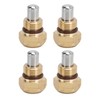 4PCS Walking Foot Valve Button Replacement Excavator Joystick Button for
