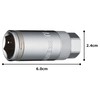 トネ(TONE) センサーソケット(6角) 3SEN-17 差込角9.5mm(3/8") 二面幅17mm