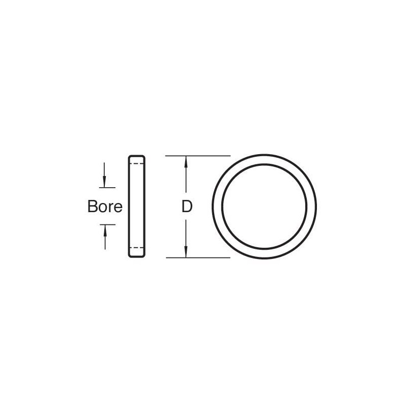 Trend BW45 Professional Saw Blade Bushing Washer (Reduction Rings) 30mm