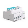 WiFi Intelligent 4P Mini Circuit Breaker with Energy Monitoring, Controlled