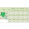 Dobeiokal St Patricks Day Baby Girl Outfit Green Long Sleeve