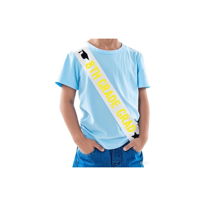 1PJ-8TH 8TH Grade Graduation Stole