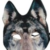 Qianly Wolf Head Mask Wolf Cover for Fancy Dress Party