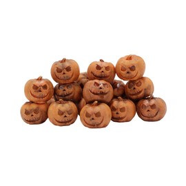 SM SunniMix 20 Mini Pumpkin Figurines Resin for Home Garden Decor