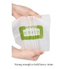 WRAPOK 100% Compostable Recycled Sandwich Bags Biodegradable Small Storage Freezer