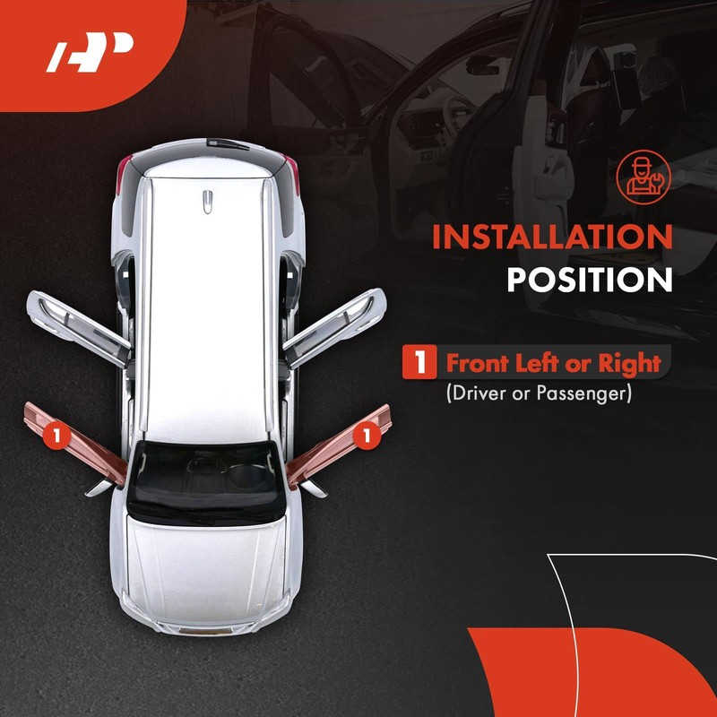 A-Premium Front Left or Right Door Check Strap Stopper Compatible