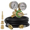 Oxygen Regulator, Argon Regulators with 2 Meter Gas Welding Hose
