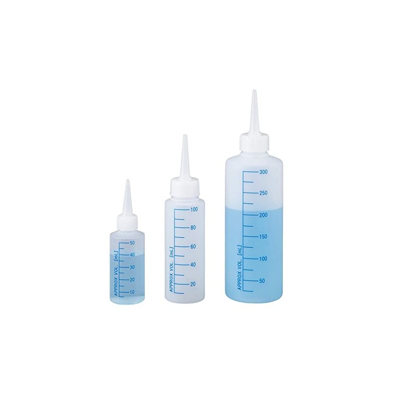 As One Dropper Bottle with Blue Scale Line, 1.7 fl