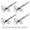 uxcell Plunger Latches, 7x45mm/0.24x3.35inch Steel Spring-Loaded Bolt Plunger Latch for