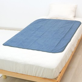 Waterproof Sheets, Large Size, Flat Type, Long Pile, 39.4 x 55.1 inches (100 x 140 cm), Washable, Bedwetting Sheets