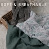 Muslin Swaddle Blankets for Newborn, 3 Pack Breathable Soft Receiving