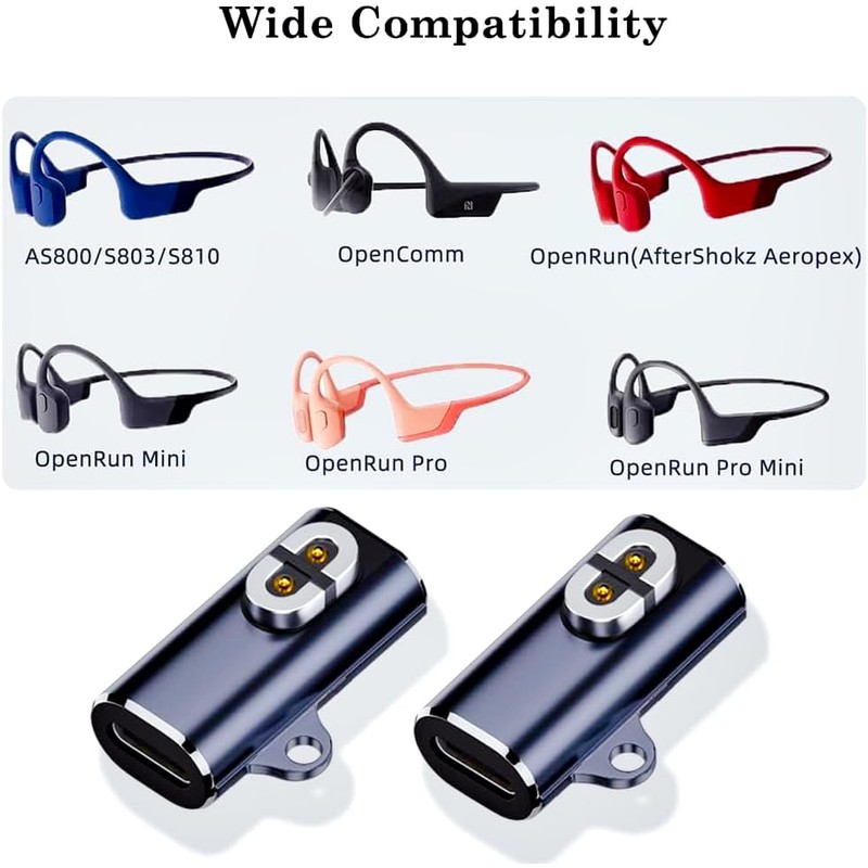 sweguard sweguard Shokz Headphone Charger Adapter 3-Pack USB C Charging
