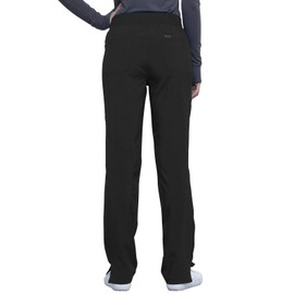 Infinity Pull-on Scrub Pants for Women, Performance Stretch Plus Size CK065A, 4XL, Black