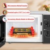 Microwave Sandwich Maker & Grill Cheese Maker with Silicone Oven