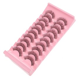 NOLITOY Sets Natural False Eyelashes Kit Fluffy False Lashes for Women Lightweight Comfortable Easy to Apply Pairs