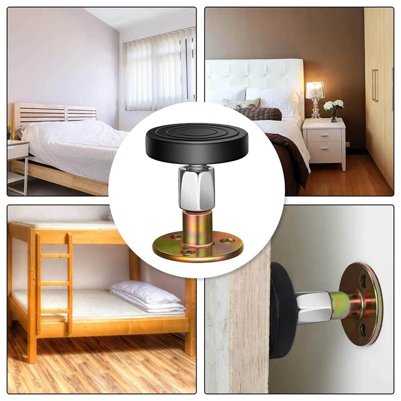 Pack of 4 Adjustable Bed Frame, Anti Shake Fixer with