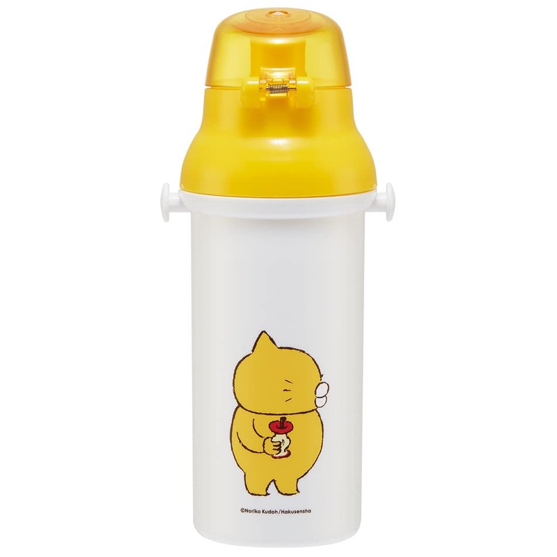 Skater (Skater) Bottle for Children, Direct Drinking, 480ml, Plastic, One-Touch,
