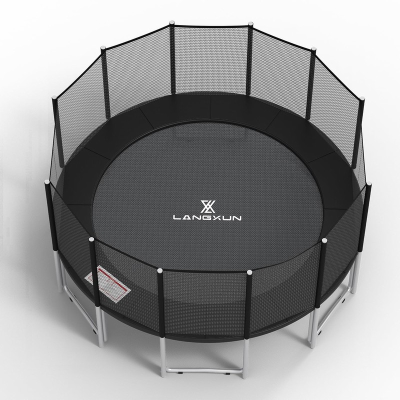 LANGXUN 10ft 12ft 14ft 16ft Trampoline Pad, Universal Trampoline Repalcement