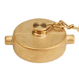 Brass Pin Lug 1 1/2" NH Cap with Chain