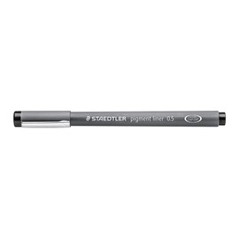 Staedtler Pigment Liner, Fineliner Pen For Drawing, Drafting, Journaling, .5mm, Black, 308 05-9