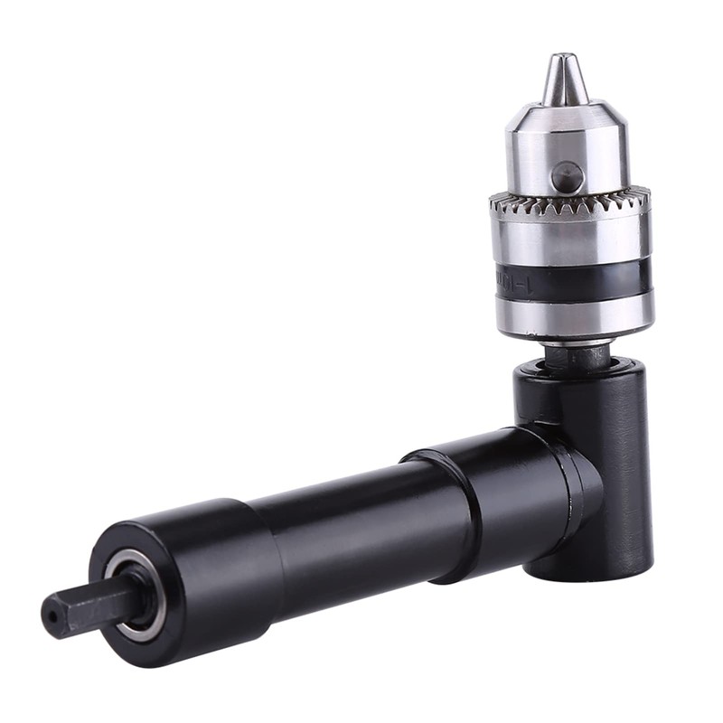 Right Angle 8mm Hex Shank Drill Adapter 90 Degrees Attachment
