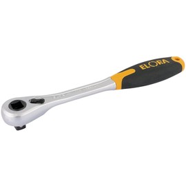 Draper 2715 Reversible Ratchet with Soft Grip, 1/2" Square Drive, 270mm Length