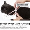 BuddyArmor Cat Harness Escape Proof, Anti-ChokeHarness Adjustable Lightweight Cat Harness
