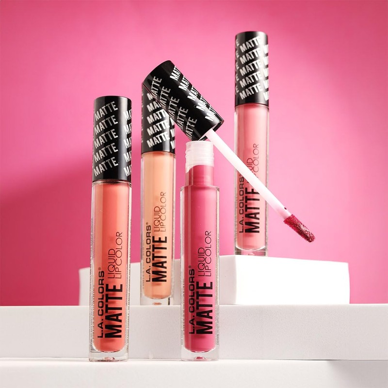 L.A. COLORS Matte Liquid Lip Color, Perfection CLG404