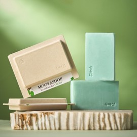 Muya Shop Face & Body Bar (Green), 1 piece, 100g / 무야샵 페이스&바디바 (그린), 1개입, 100g