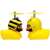 wonuu Rubber Duck Car Decorations Cute Yellow Duck Car Dashboard