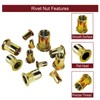 1/4"-20 Rivet Nut Rivnut RIV Nuts - Napia 100pcs 1/4