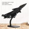 Metal Plane Model Crafted with Stand Accessories Decorative Alloy Metal