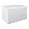 Toilet Paper Holder with Shelf Space Aluminum Waterproof Wall Mounted